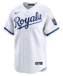 Alternative view of Kansas City Royals Nike Home Limited Jersey - White