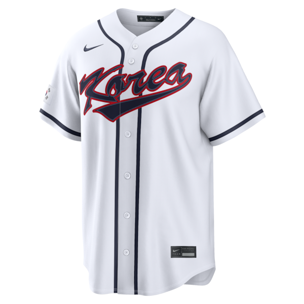Jung Hoo Lee Korea Baseball Nike 2026 World Baseball Classic Home Stadium Jersey - White - Image 2