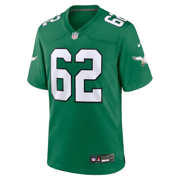 Jason Kelce Philadelphia Eagles Nike Alternate Game Player Jersey - Kelly Green/Green - Image 3