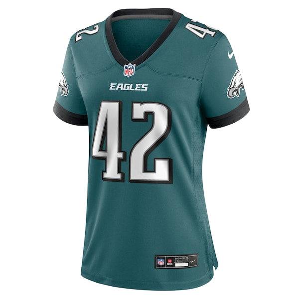 Smael Mondon Jr. Philadelphia Eagles Nike Women's Team Game Jersey - Midnight Green - Image 2
