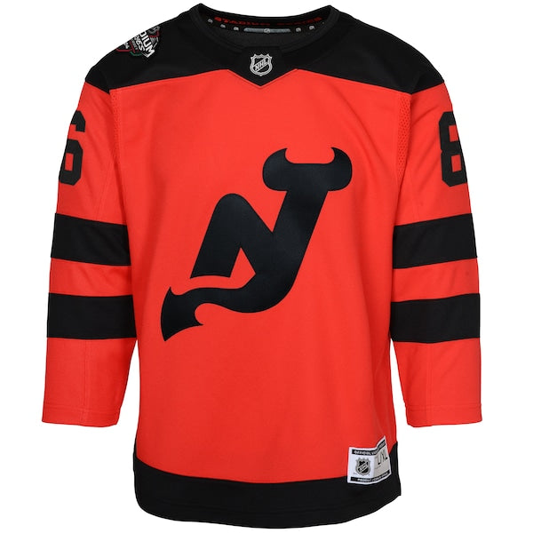 Jack Hughes New Jersey Devils Preschool 2024 NHL Stadium Series Premier Player Jersey?ยจC Red - Image 2