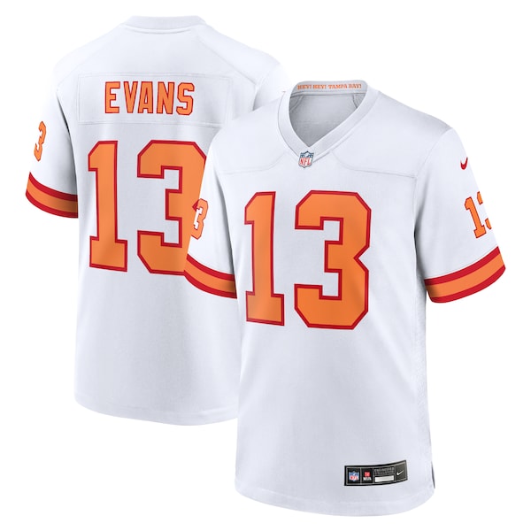 Mike Evans '76 Tampa Bay Buccaneers Nike Game Jersey - White