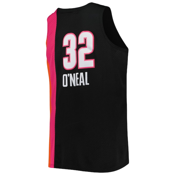 Shaquille O'Neal Miami Heat Big & Tall Hardwood Classics 2005/06 Swingman Jersey - Black - Image 2
