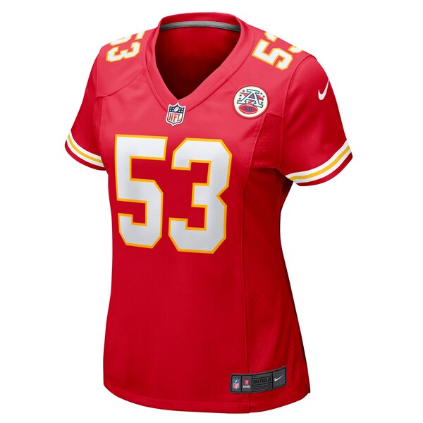 BJ Thompson Kansas City Chiefs Nike Women's Game Jersey - Red - Image 2