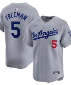 Freddie Freeman Los Angeles Dodgers Nike Away Limited Player Jersey - Gray/White
