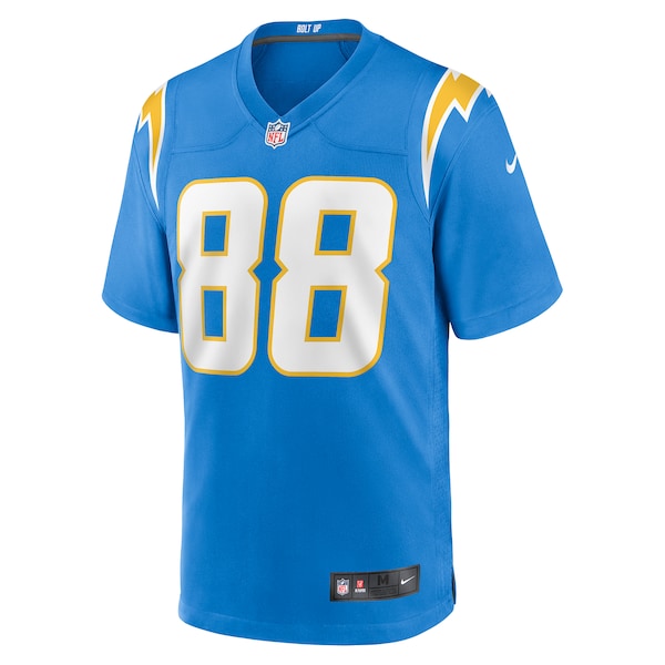 Hayden Hurst Los Angeles Chargers Nike Game Jersey - Powder Blue - Image 2