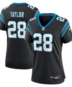 Keith Taylor Carolina Panthers Nike Women's Team Game Jersey - Black