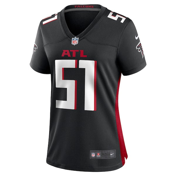 Brandon Copeland Atlanta Falcons Nike Women's Game Player Jersey - Black - Image 2