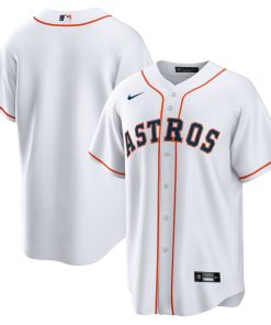 Houston Astros Nike Home Replica Team Jersey - White