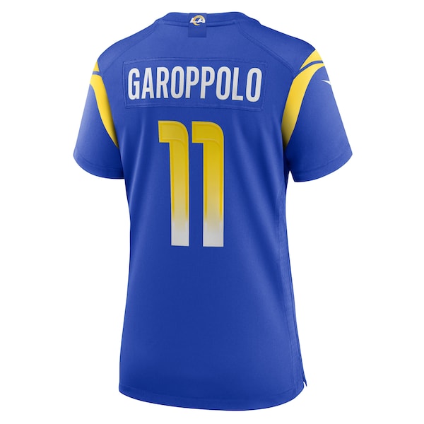Jimmy Garoppolo Los Angeles Rams Nike Women's Team Game Jersey - Royal - Image 3