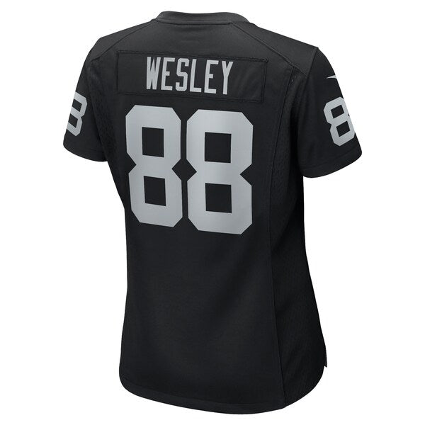 Antoine Wesley Las Vegas Raiders Nike Women's Team Game Jersey - Black - Image 3