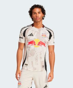 Alternative view of New York Red Bulls adidas 2025 Stone Kit Authentic Jersey - Tan