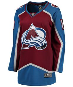 Alternative view of Brock Nelson Colorado Avalanche  Women's Home Breakaway Player Jersey - Burgundy