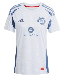 Alternative view of Jonathan Bamba Chicago Fire adidas Women's 2025 The Municipal Kit Replica Player Jersey - Light Blue