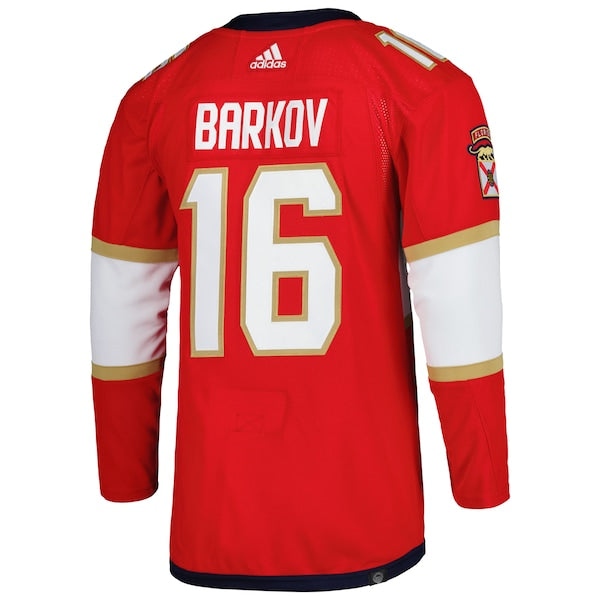 Aleksander Barkov Florida Panthers adidas Primegreen Authentic Player Jersey - Red - Image 3