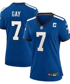 Matt Gay Indianapolis Colts Nike Women's Indiana Nights Alternate Game Jersey - Royal