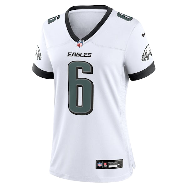 DeVonta Smith Philadelphia Eagles Nike Game Jersey - White - Image 2