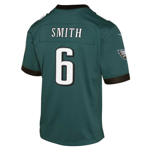 DeVonta Smith Philadelphia Eagles Nike Youth Game Jersey - Midnight Green - Image 3