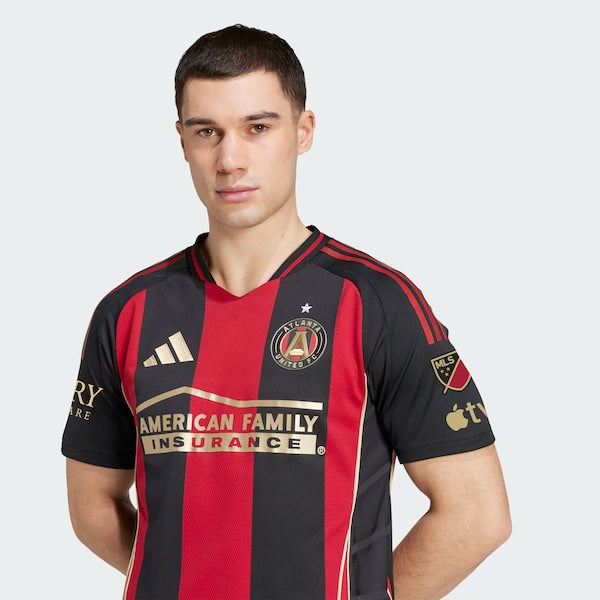 Atlanta United FC adidas 2025 The Connector Authentic Jersey - Black - Image 3