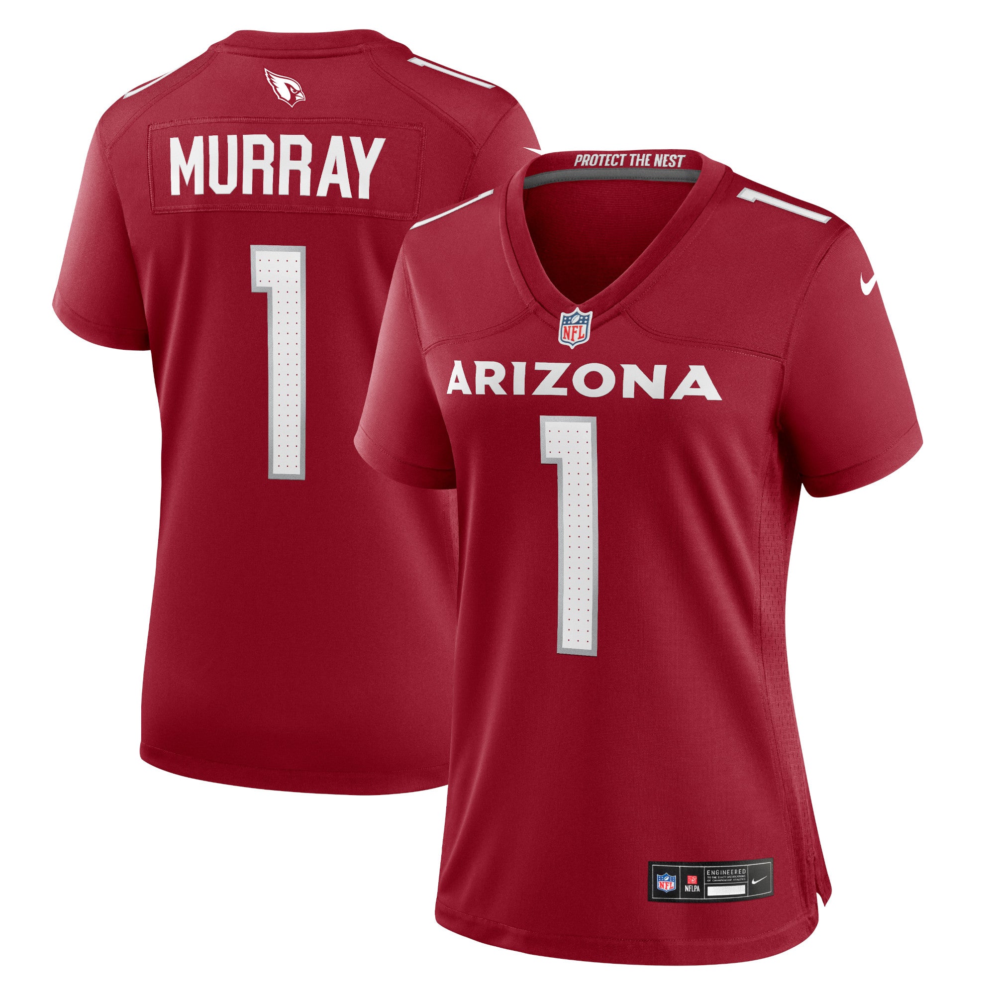 Kyler Murray Arizona Cardinals Nike Women's Player Jersey - White/Cardinal - Image 5