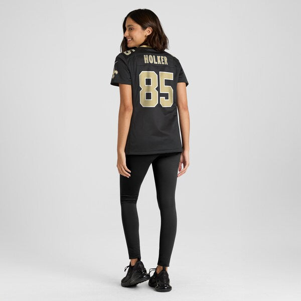 Dallin Holker New Orleans Saints Nike Women's Game Jersey - Black - Image 5