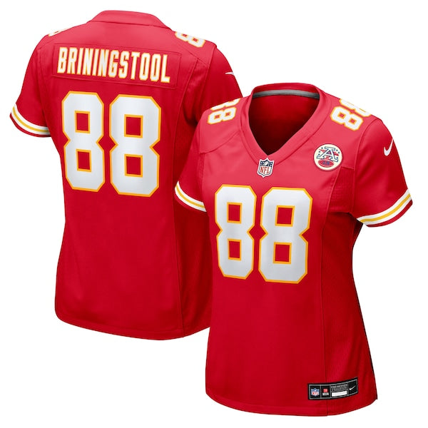 Jake Briningstool Kansas City Chiefs Nike Women's Team Game Jersey - Red