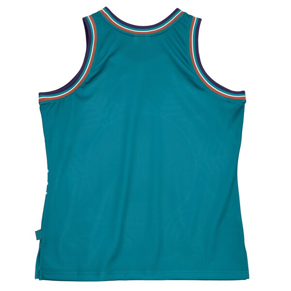 Utah Jazz Hardwood Classics Blown Out Fashion Jersey - Turquoise - Image 3
