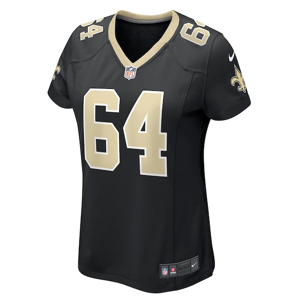 Nick Saldiveri New Orleans Saints Nike Women's Team Game Jersey - Black - Image 2