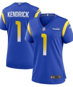 Derion Kendrick Los Angeles Rams Nike Women's Home Game Jersey - Royal