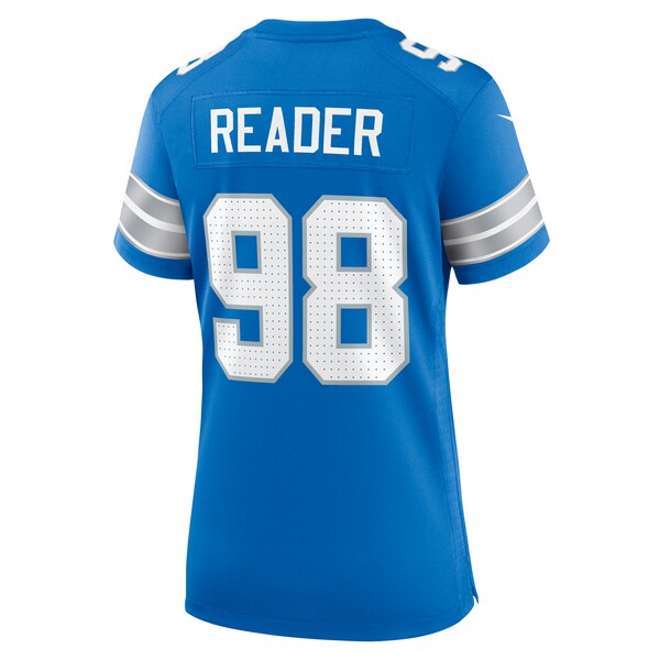 D.J. Reader Detroit Lions Nike Women's Team Game Jersey - Blue - Image 3