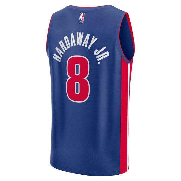 Tim Hardaway Jr. Detroit Pistons Youth Fast Break Replica Player Jersey - Icon Edition - Blue - Image 3