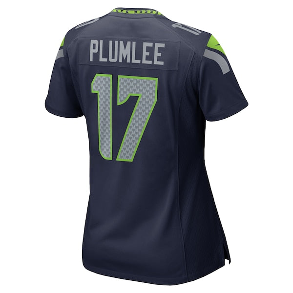 John Rhys Plumlee Seattle Seahawks Nike Women's Team Game Jersey - College Navy - Image 3