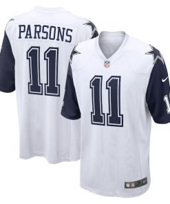Micah Parsons Dallas Cowboys Nike Alternate Game Jersey - White