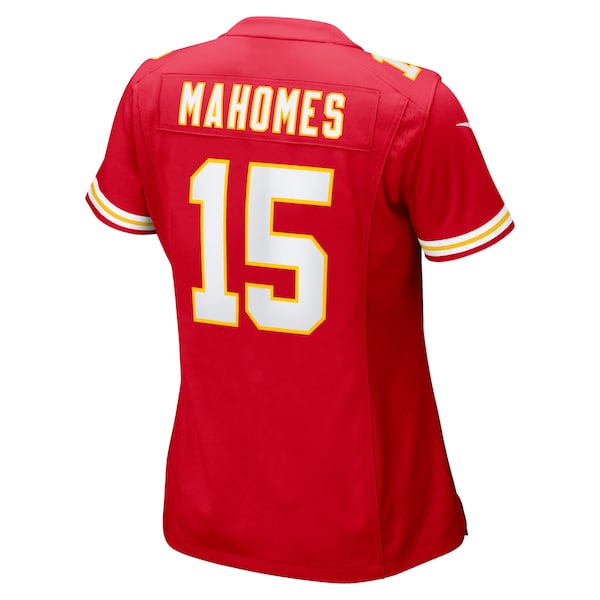 Patrick Mahomes Kansas City Chiefs Nike Women's Super Bowl LVIII Game Jersey - Red - Image 4