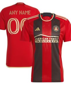Atlanta United FC adidas 2024 The 17s' Kit Replica Custom Jersey - Black