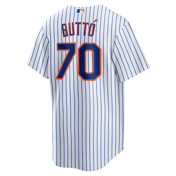 Jose Butto New York Mets Nike Home Replica Jersey - White - Image 3