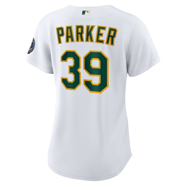 Dave Parker Athletics Nike Women's 2025 Baseball Hall of Fame Replica Jersey - White - Image 3