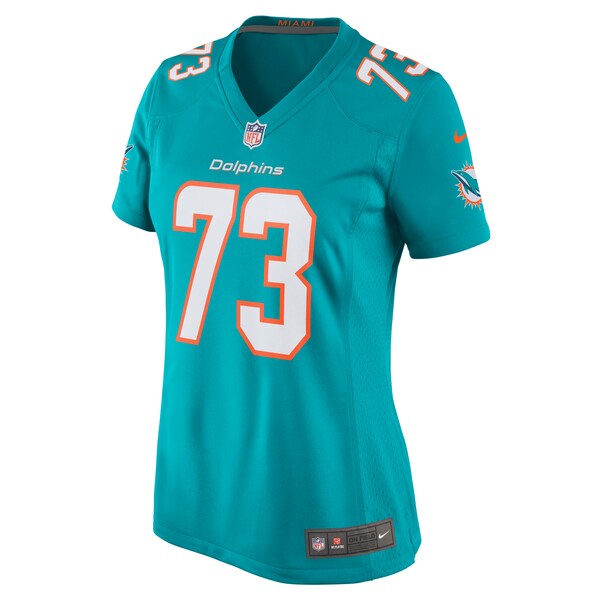 Austin Jackson Miami Dolphins Nike Women's Game Jersey - Aqua - Image 2