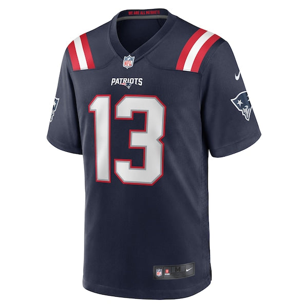 Jack Jones New England Patriots Nike Game Player Jersey - Navy/White - Image 3