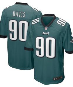 Jordan Davis Philadelphia Eagles Nike Player Game Jersey - Green