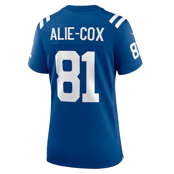 Mo Alie-Cox Indianapolis Colts Nike Women's Team Game Jersey - Royal - Image 3