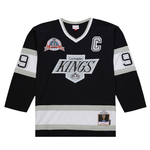 Wayne Gretzky Los Angeles Kings 1992-93 Power Play Jersey - Black - Image 2