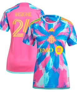 Lorenzo Insigne Toronto FC adidas Women's 2024 The Energy Kit Replica Player Jersey - Pink