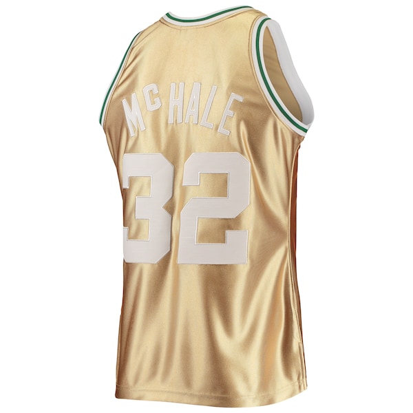 Kevin McHale Boston Celtics 75th Anniversary 1985/86 Hardwood Classics Swingman Jersey - Gold - Image 3