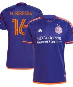 H¨¦ctor Herrera Houston Dynamo FC adidas 2024 Still Holdin' Authentic Player Jersey?¨C Purple