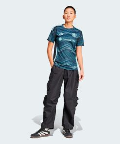 Alternative view of Seattle Sounders FC adidas Women's 2025 The Salish Sea Kit Replica Jersey - Blue