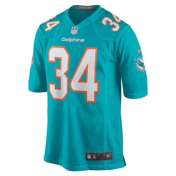 Tino Ellis Miami Dolphins Nike Home Game Player Jersey - Aqua - Image 2