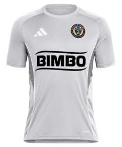 Alternative view of Philadelphia Union adidas 2025 Training Jersey - Silver