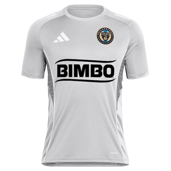 Philadelphia Union adidas 2025 Training Jersey - Silver - Image 2