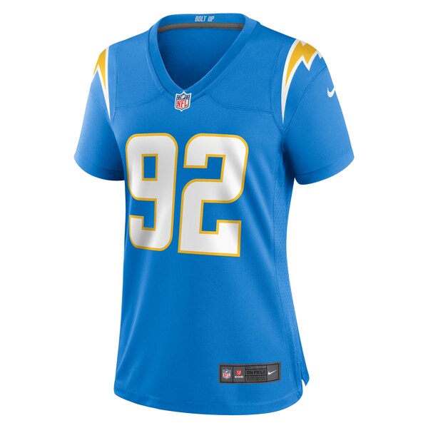 Andrew Farmer Los Angeles Chargers Nike Women's Team Game Jersey - Powder Blue - Image 2